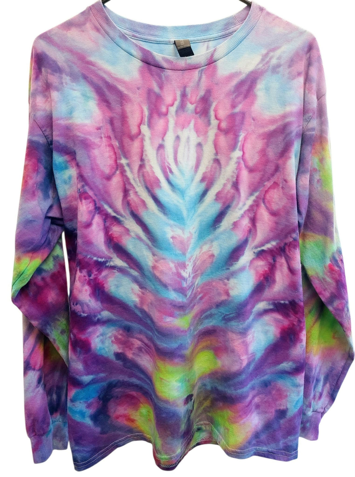 L Long Sleeve ice dyed tee